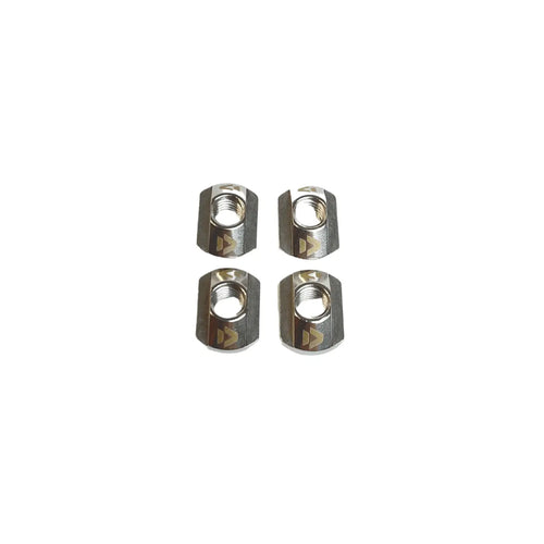 Duotone TrackNut Stainless Steel (4pcs) 2025 DT Spareparts