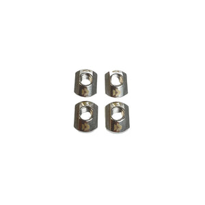Duotone TrackNut Stainless Steel (4pcs) 2025 DT Spareparts